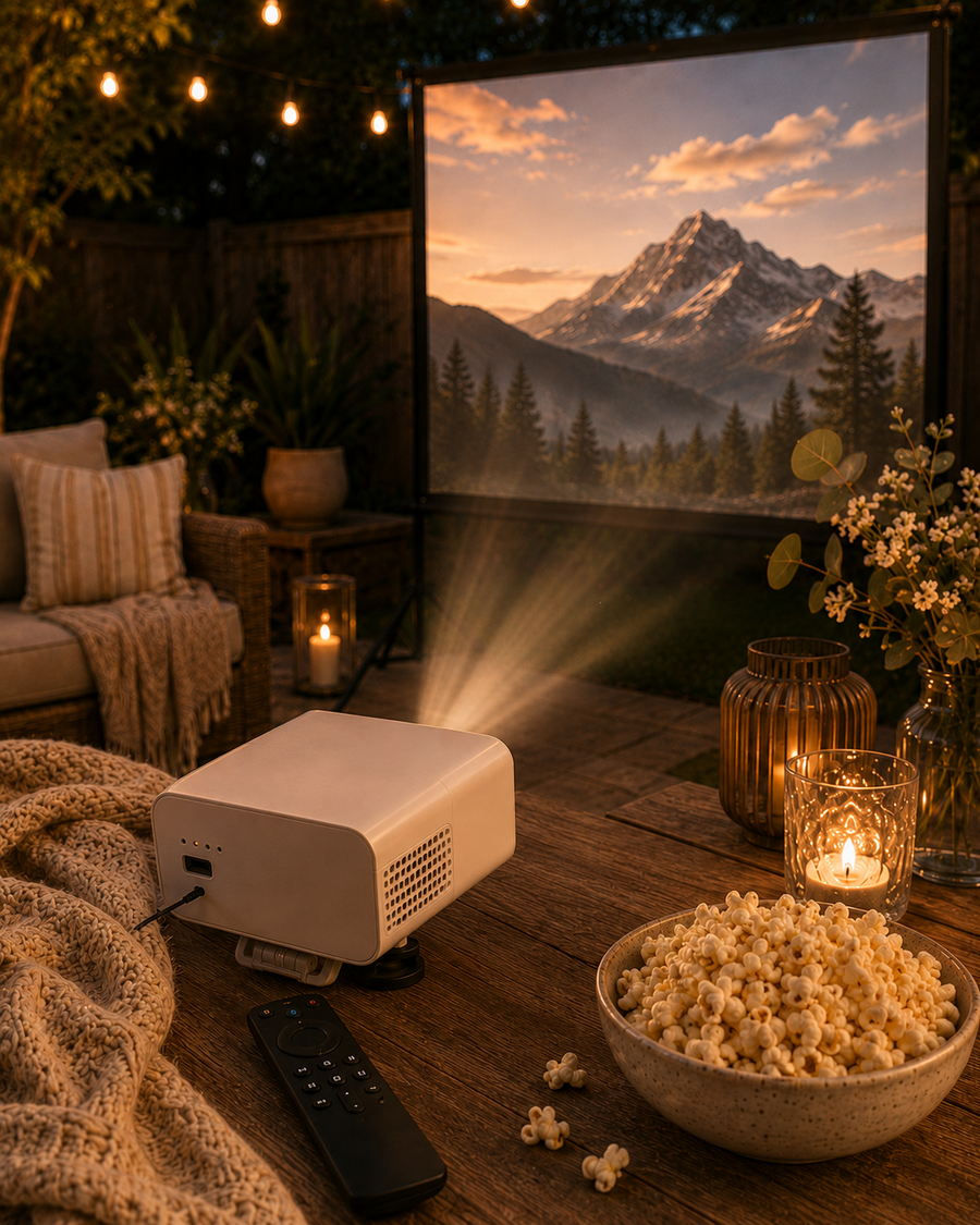 Projector + Screen